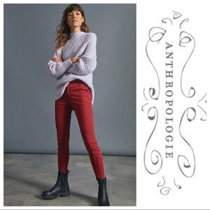 NWT Pilcro Flocked High-Rise Leggings